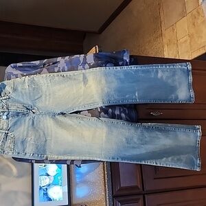 Women's, Distressed Boot Cut Jeans, Medium, (Sz. 6) New In Bag